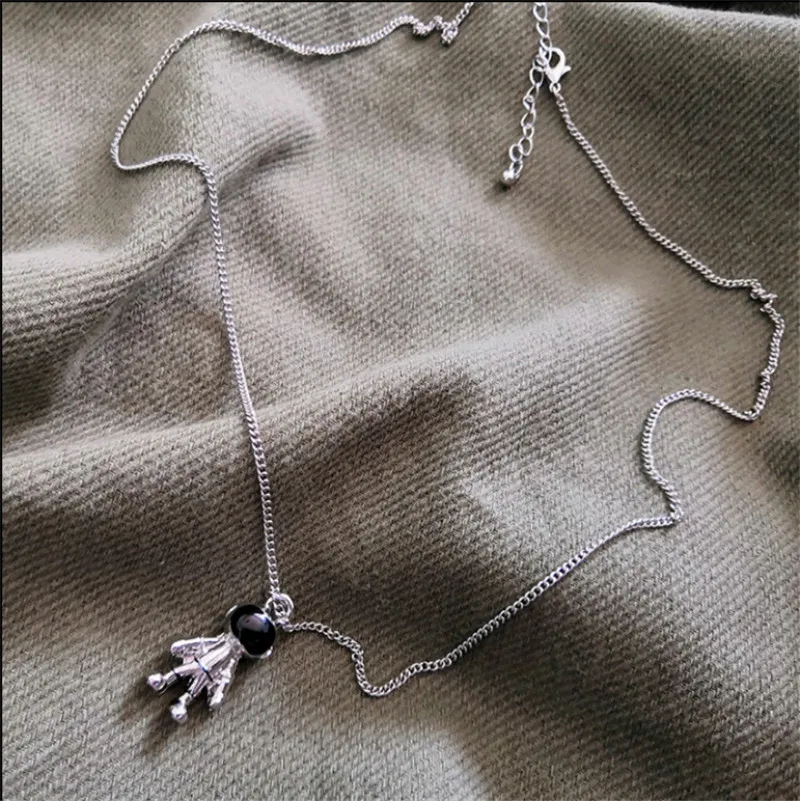 Новинка модное ожерелье большого космонавта цепочка для свитера персональный