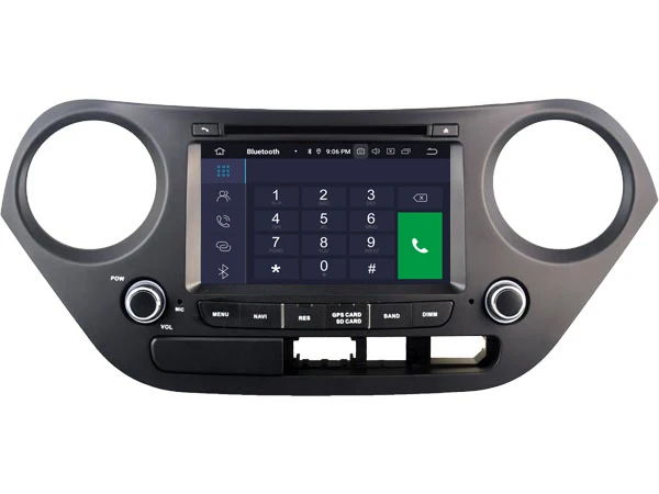 RUISO 4g+ 64g 8-Core автомобильный DVD плеер Android 9,0 для HYUNDAI I10 Автомобильный мультимедийный DVD Авто Радио Стерео 1080P GPS wi-fi DVR dab obd ips