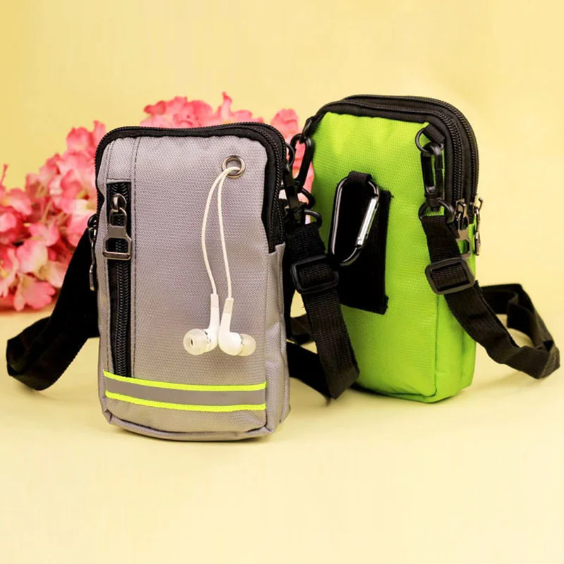 

Mini Phone Bag Crossbody Bags Waist Pouch Purse with Earphone Hole -OPK