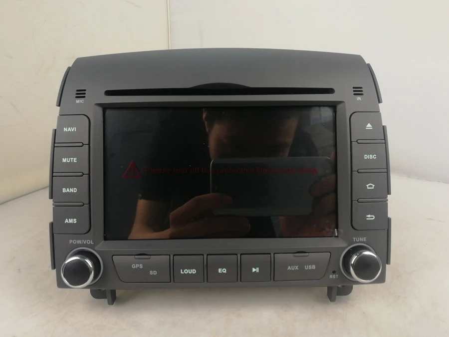 Navirider gps навигация для HYUNDAI SONATA 2004-08 6," dvd с сенсорным экраном автомобиля android 9,0 64 Гб rom радио-проигрыватель вluetooth стерео