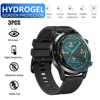 

#H40 1PC 3PCS Protection Film For Huawei watch GT 2 TPU Hydrogel Soft Transparent Protection Film For Huawei GT 2 42mm 46mm