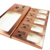 Foxyfox Wholesale Paper Eyelash Package Box Mink Lash Boxes Packaging Sets Custom Brand Logo 10mm-25mm Mink Eye-lashes Case Bulk 5