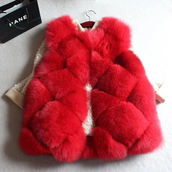 

ZADORIN 2020 Winter Coat Women Plus Size Furry Soft Faux Fox Fur Vest Women Luxury Sleeveless Pink Fur Coat Female Waistcoat 3XL