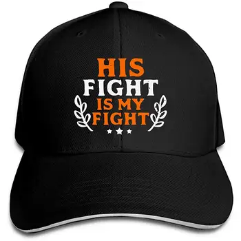

Classic Unisex Leukemia Survivor His Fight Trucker Cap Baseball Cap