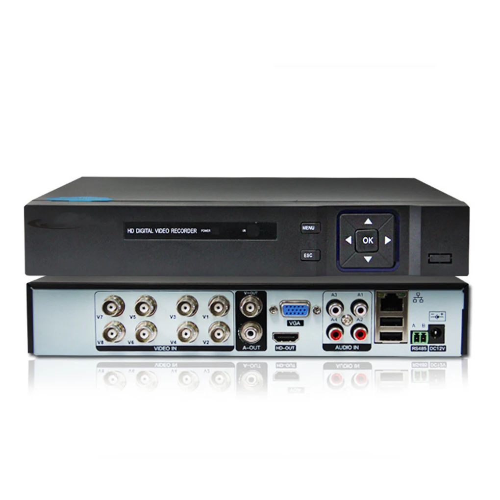 4/8 канальный Смарт cctv DVR AHD 1080P видео рекордер P2P HD 720P VGA HD BNC DVR цифровой рекордер EU/US/UK/AU разъем