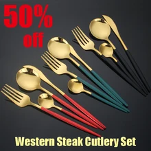 

New Year Gifts 2022 Luxury Full Service Tableware Utensils for Kitchen Gadget Sets Dishes for Serving Kitchen Knife Set Cutlery