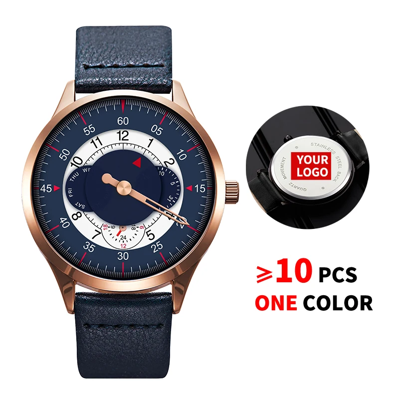 

10PCS/Lot SINOBI 9815 Free Customized LOGO Watch Men Gear Creative Watch Military Leather Quartz Wristwatch Custom Watches GIFT