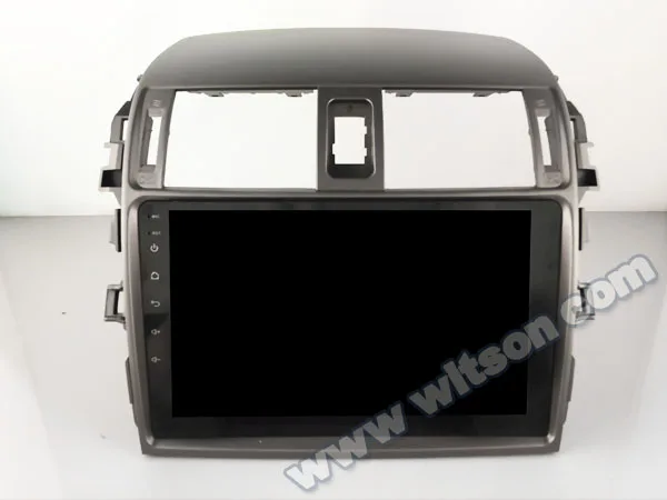 " Android 9,0 Pie OS автомобильный мультимедийный gps радио для Toyota Corolla 2007-2013 с 4 Гб оперативной памяти 64 Гб rom и полная поддержка видеовыхода
