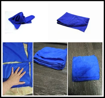 

30*30cm car supplies household cleaning microfiber towel for Toyota PRADO COASTER REIZ PRIUS COROLLA highlander