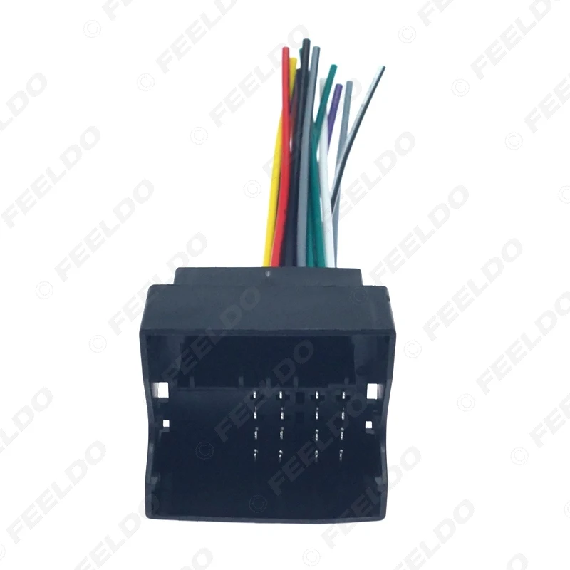 FEELDO 5 шт. стерео жгут проводов для Audi/BWM/Volkswagen/Mini/Dodge/установка Aftermarket стерео# FD-3033
