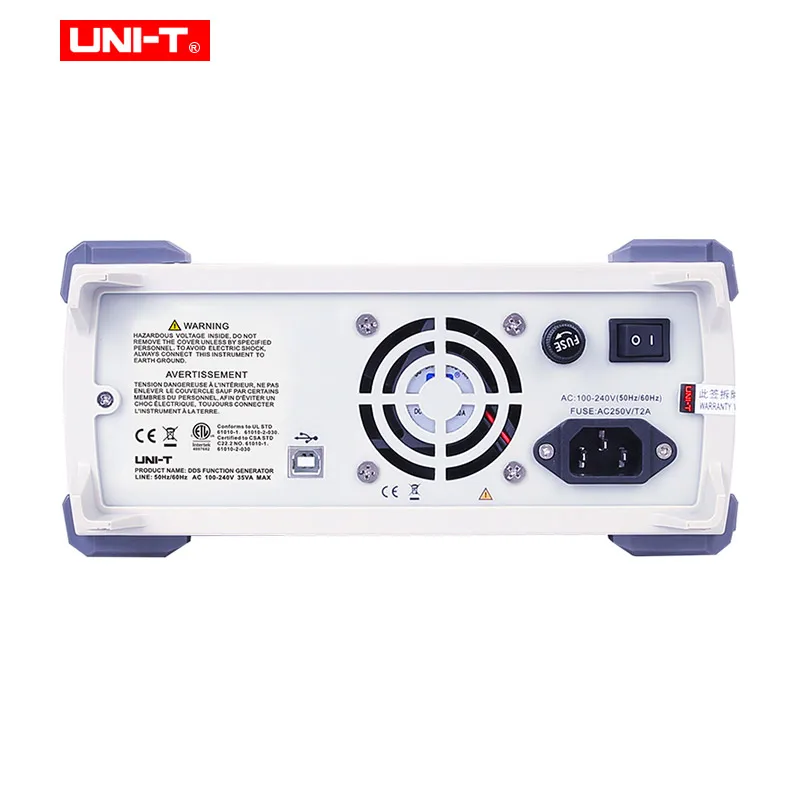 UNI-T UTG1010A Single Channel Function/Arbitrary Waveform Generator 10MHz 125MS/s Sampling Rate 14bits Vertical Resolution
