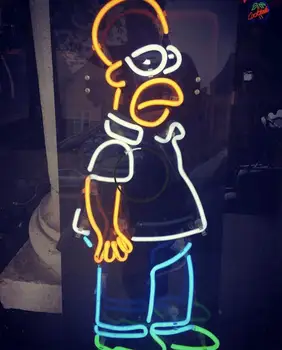 

Customized funny Neon Sign Light Neon Light Real Glass Lamp for Home Bedroom Pub Hotel45cm