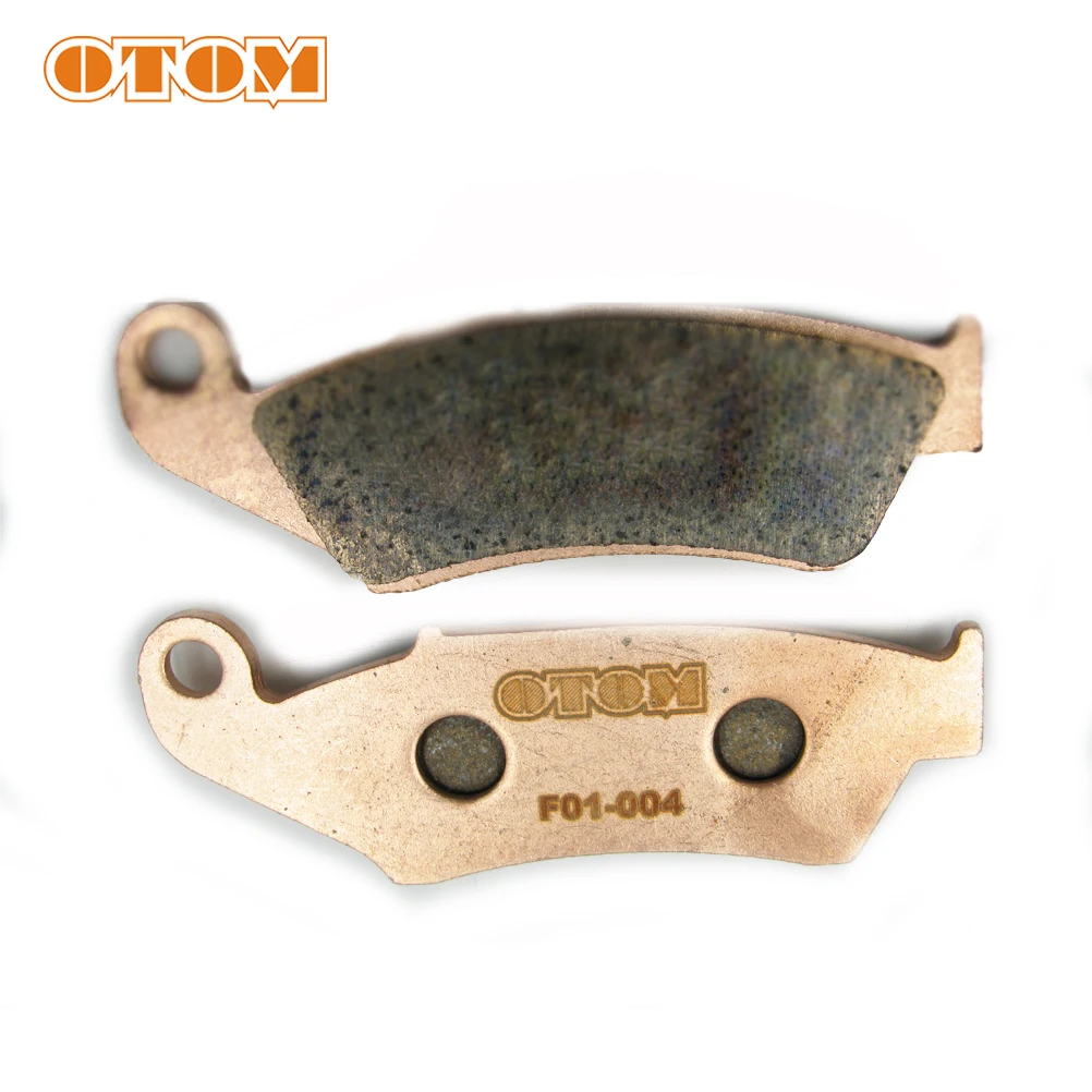 OTOM мотоциклетные передние тормозные колодки F01 Мотокросс Байк медная база тормозные диски для CRF250 KX250 KX250F KX450F RM250F DR125