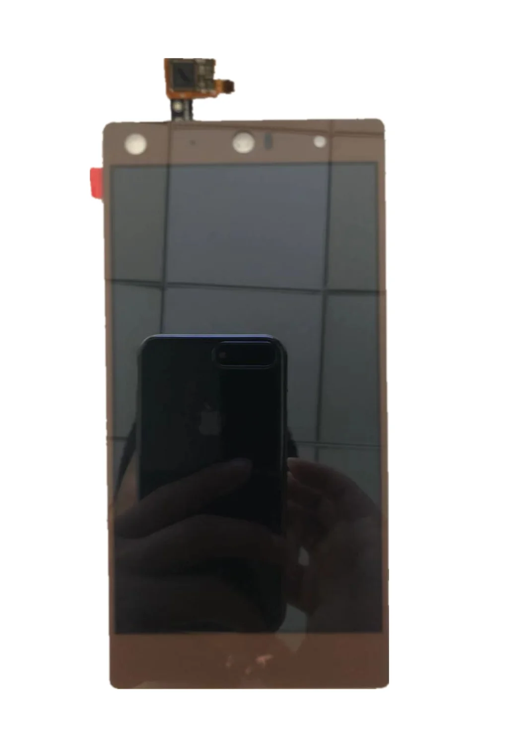 Для TFT5K1242FPC A1 E ЖК-панель дисплей стекло сенсорный экран панель сенсор запасные части дигитайзер сборка - Цвет: Красный