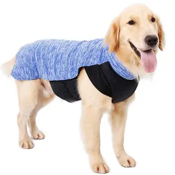 

New Pet Warm Turtleneck Clothes Double-sided Sleeveless Jacket Breathable Vest Pet Neck Protection Coat Puppy Dogs Autumn Winter