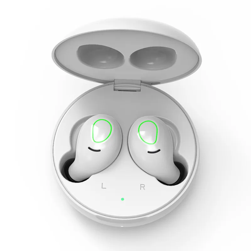 G60 TWS ушные крючки стерео Беспроводная зарядка Bluetooth гарнитура Беспроводные наушники для huawei Iphone Xiaomi samsung смартфон