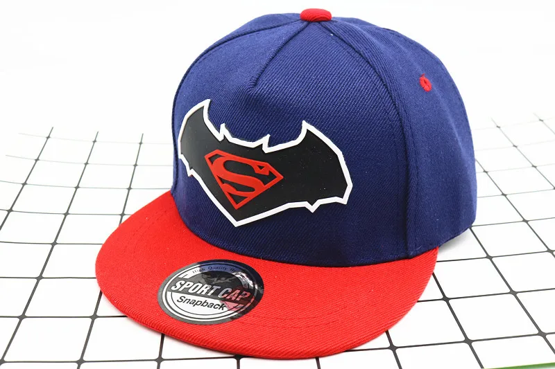 NEW Fashion BATMAN Children Cartoon Baseball Cap kids snapback cap boys Girls Hip Hop Hats Sun Cap dad hat Birthday Christmas