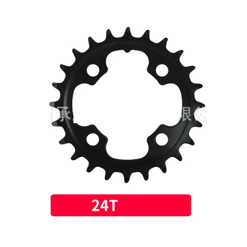 Цепь MTB горный велосипед 104BCD 8/9 скорость 22T 32T 42T шатуны зубная пластина части 104 BCD костюм для Prowheel шатуны - Цвет: 24T