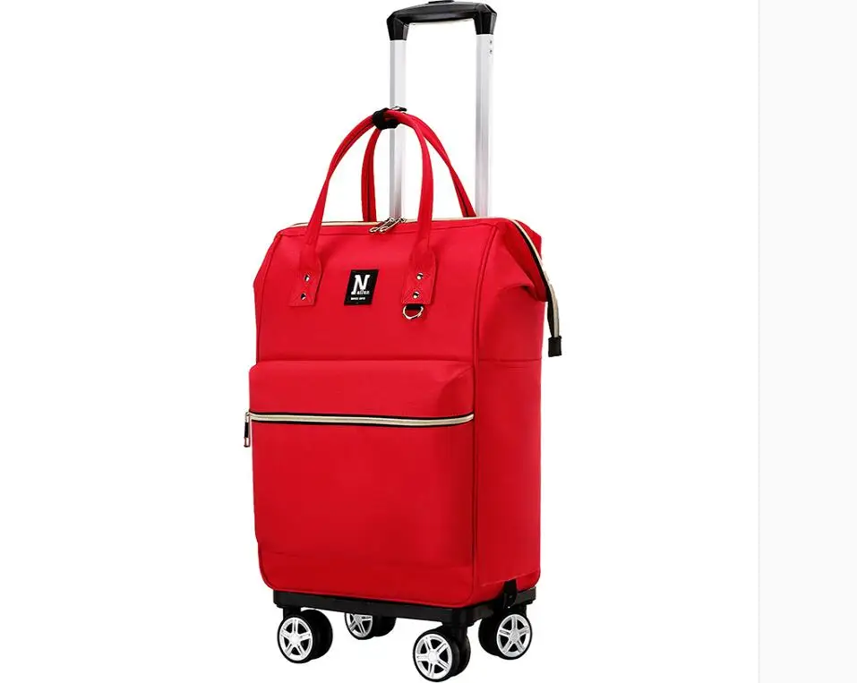 trolley mochilas carry on bagagem saco de rolamento mochila de rodas