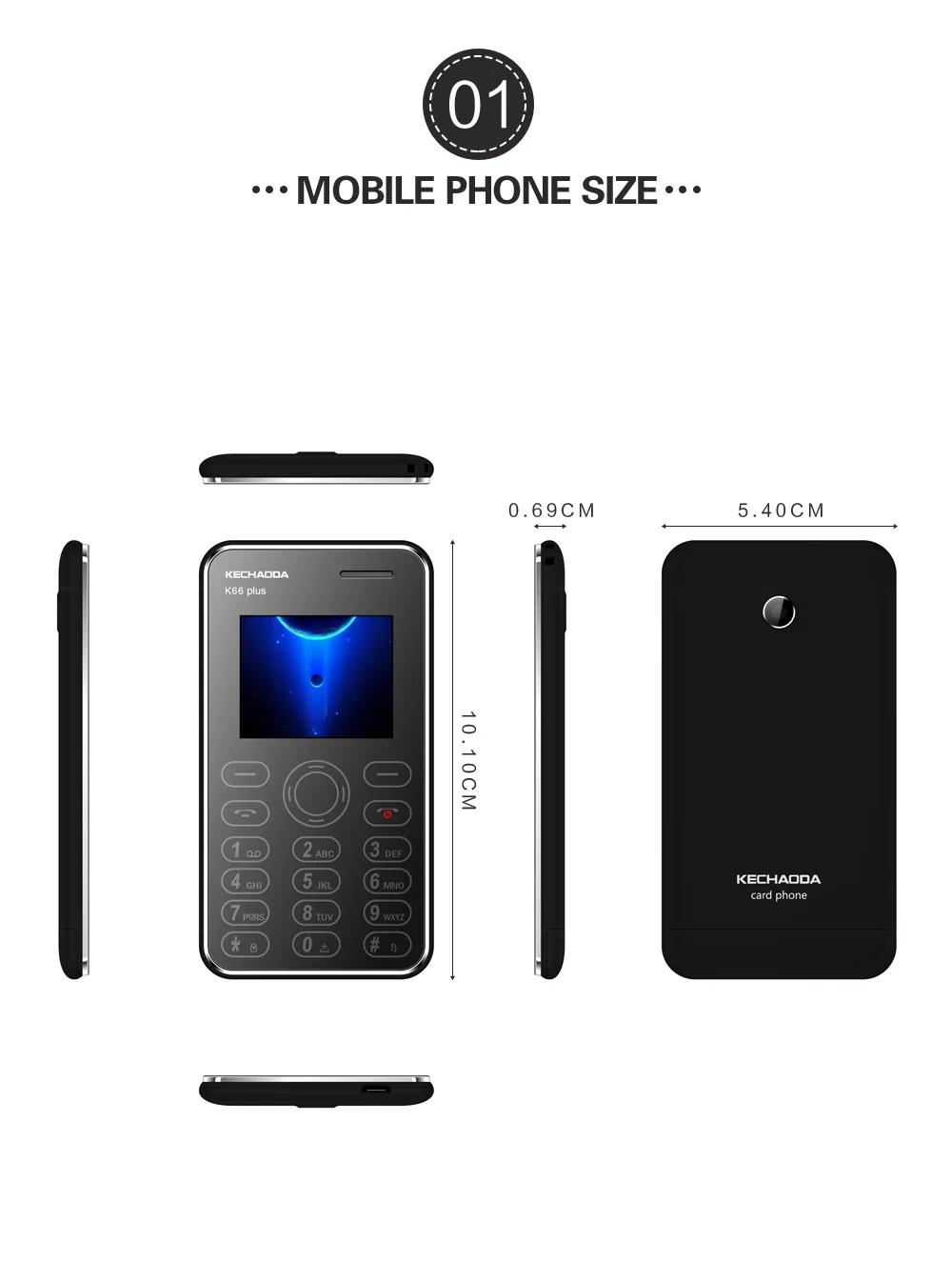 GUOPHONE K66plus 1 8 &quotmtk6261da 32mb400mah карта мобильный телефон Bluetooth слайдер мини