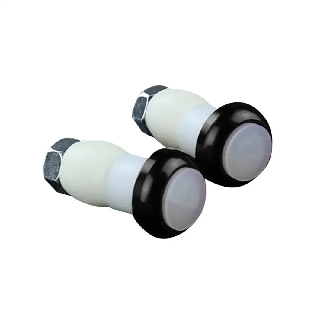 Bicycle Grips Plug LED Lights Handlebar Cycling 270 degrees Battery Warning Signal Front Light Easy to install