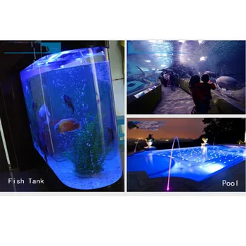 

10x Boat Light 300LM Waterproof Underwater Drain Plug Light Marine Yacht