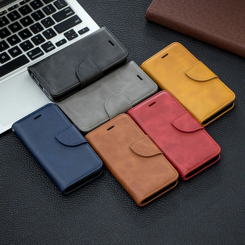

Wallet Pouch Style Magnetic Flip Leather Case For iphone 5 6 6S 7 8 plus X XS XR MAX cover Multi Card Holders Phone capa Cases