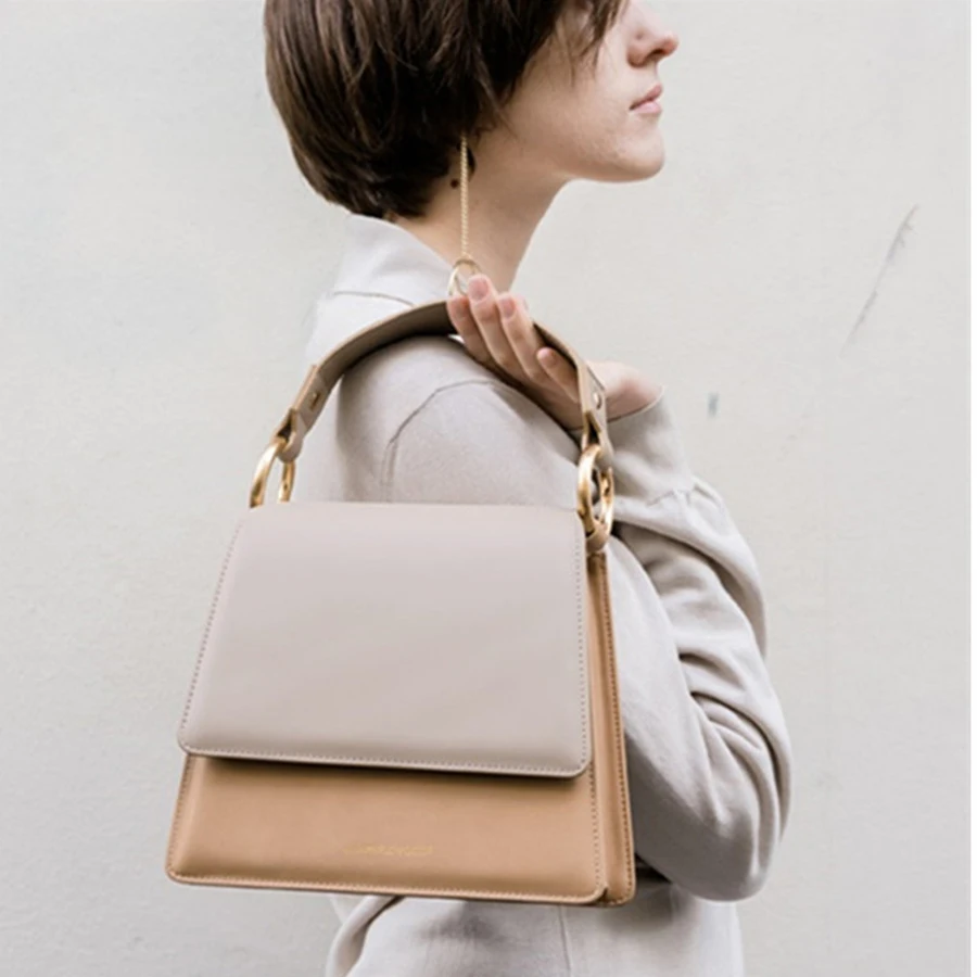 

Vintage Panelled Women's Shoulder Bags Top-handle Woman Handbags Ladies Large Capacity Hand Bag For Women Crossbody Bag 2019 New
