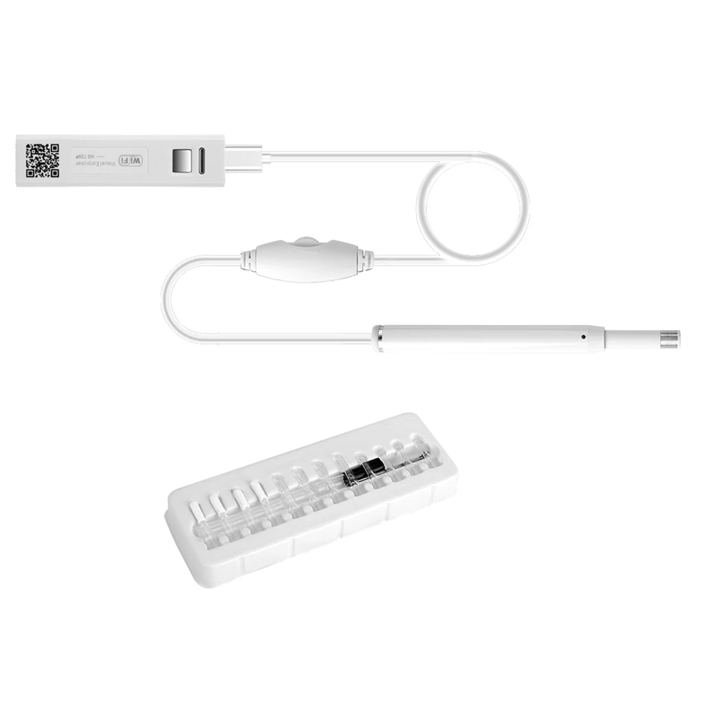5,5 мм эндоскоп для чистки ушей HD визуальная Ушная ложка USB ушной отоскоп для чистки ушей мини-камера для телефона планшета ПК