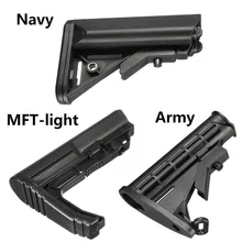 Crosse en Nylon noir MFT light/Army/Navy pour pistolets à boule de Gel, accessoires de remplacement pour JinMing 8th M4A1