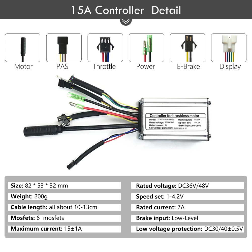 Electric Bicycle Conversion KIt  48V 250W Front Wheel Hub Motor ebike Motor Kit with LCD LED Display For Electric bicycle engine