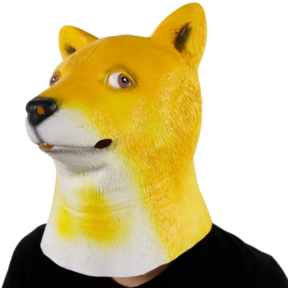 Halloween Dog Head Cosplay Mask