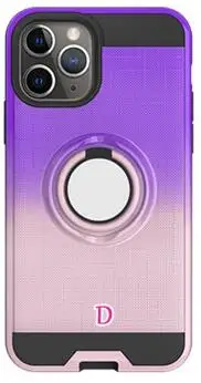 D Для Galaxy Note10 S10 A10S A20S A10 автомобильный держатель металлическое Крепление в виде кольца на палец Чехол Жесткий PC+ TPU противоударный Гибридный защитный чехол 1 шт - Цвет: D