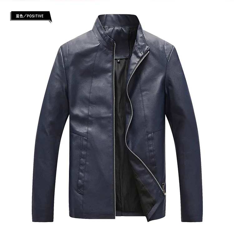 Осень и зима стиль Локомотив мужская кожаная куртка Горячая Распродажа AliExpress