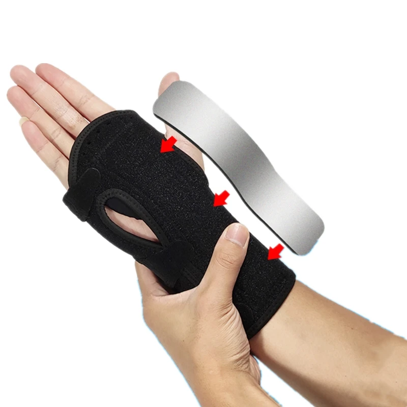 

1PCS Elastic Gym Wrist Brace Support Hand Left Right Upgrade Carpal Tunnel Strap Bowling Drawing Mouse Keyboard Wristband Wrap