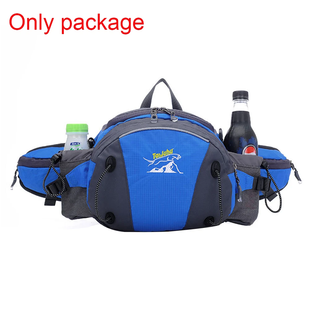 Women Men Climbing Reflective Strip Waist Pack Sports Rainproof Crossbody Backpack Single Shoulder Cycling Folding Multifunction