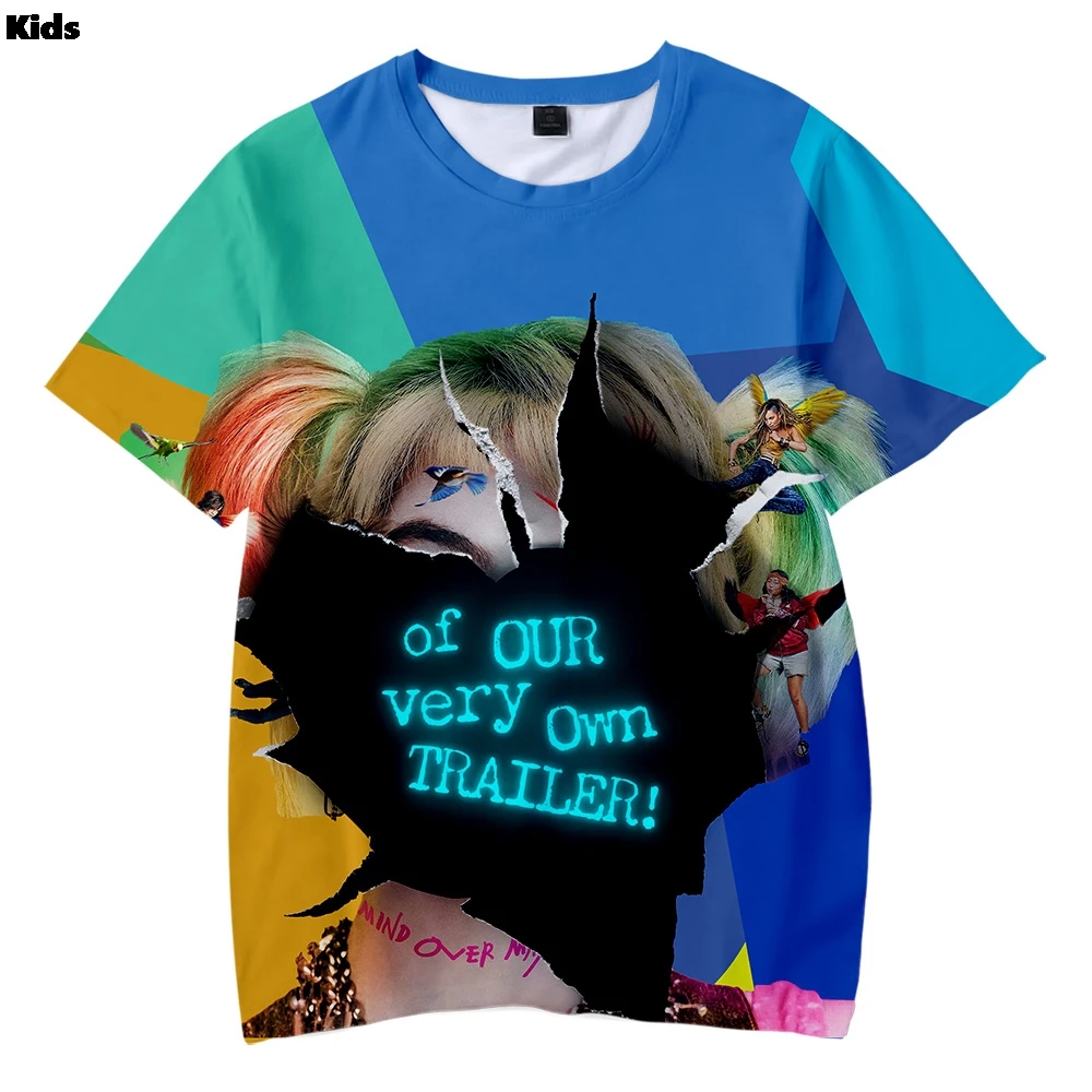 

Birds Of Prey T Shirt Boy Girls Summer Kids 3D Printed Harley Quinn T-shirt Joker Funny Harajuku Style Tees Tops Short Sleeve