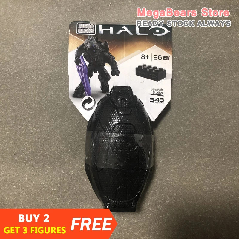 Строительные блоки Mega Bloks конструирующие Halo DPP69 металлический оникс Кавинант