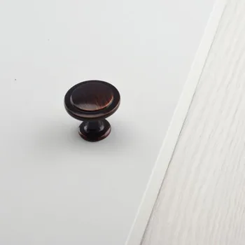 1Pc Retro Door Handle Kitchen Drawer Cabinet Single Hole Vintage Pull Knob Cabinet Drawer Cupboard for Furniture Hardware