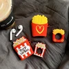 Food French Fries Hamburg Chicken Nuggets Family Bucket Animal Case for AirPods 1 2 pro Box Soft Silicon Earphone Protect Cover ► Photo 2/6