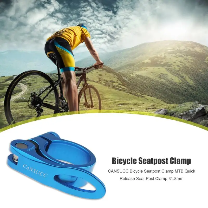 Велоспорт MTB велосипед Алюминиевый Сверхлегкий быстросъемный велосипедный Подседельный штырь велосипедный зажим аксессуары для велосипеда