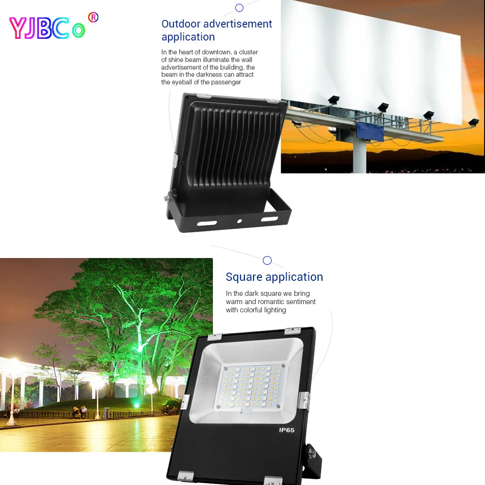 Miboxer 30W RGB+CCT LED Flood light FUTT03 Waterproof IP65 Outdoor lamp For Garden Park garden lighting AC100~240V