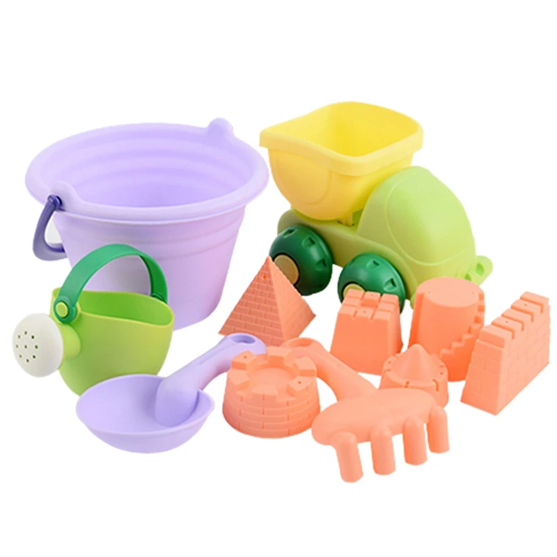 lower price  Children'S Dredging Water Toys 11 Sets Of Beach Tools Multi-Piece Suits