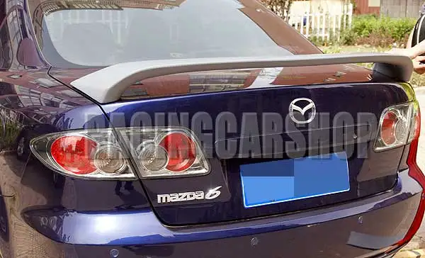 Неокрашенный спойлер багажника подходит для MAZDA 6 2003-2008 T015F