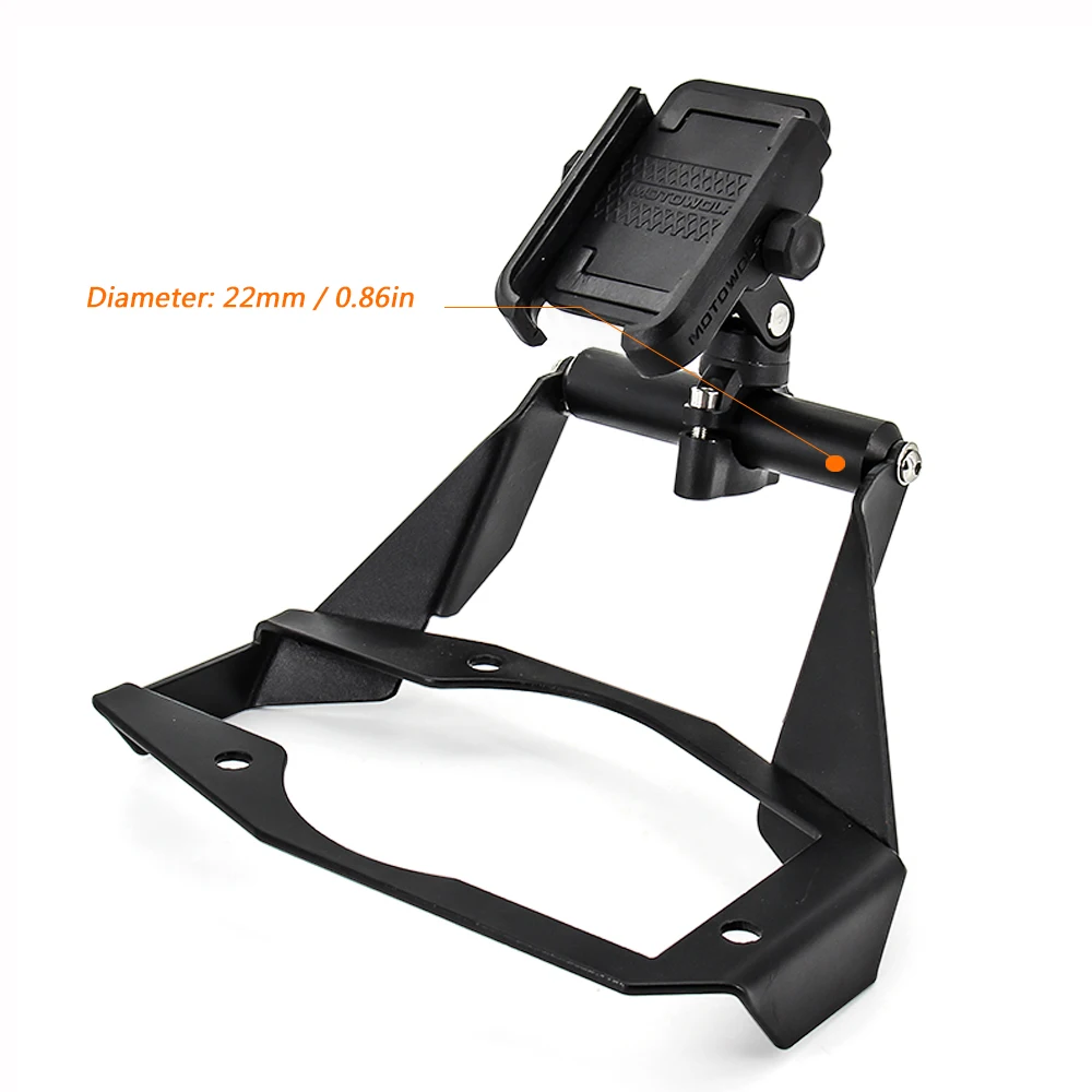 For 1050 1090 1190 Adventure ADV Motorcycle Bracket Mount Smartphone GPS Holder Navigation bracket phone clip license plate frame