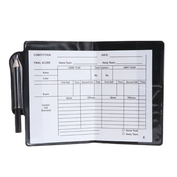 

New Sport Football Soccer Referee Wallet Notebook with Red Card and Yellow Card Y4UB
