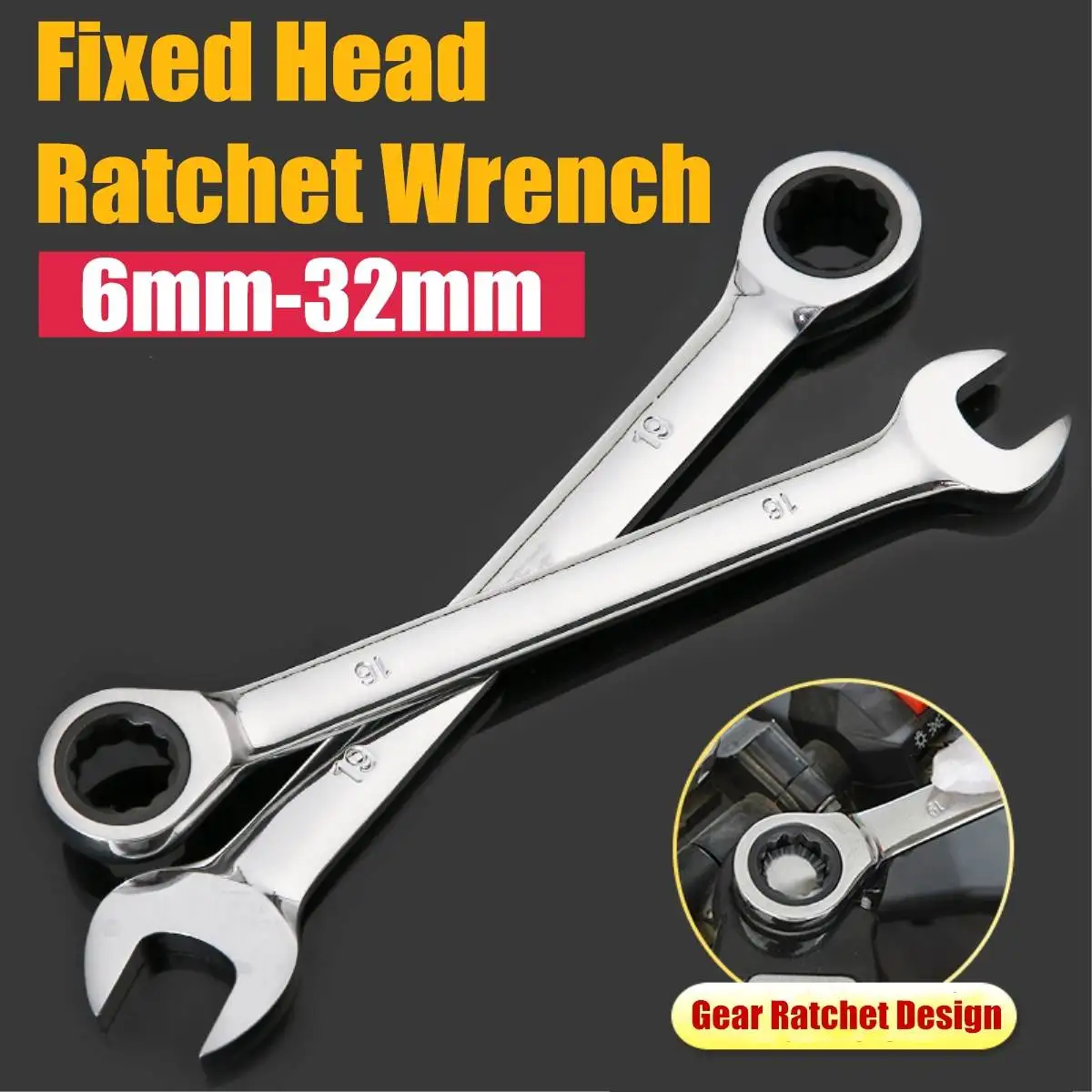 Fixed Ratchet Spanner Metric Combination Ratcheting Spanners Wrench