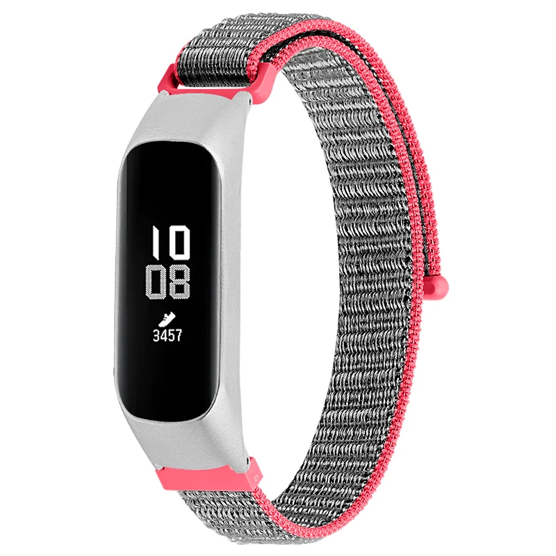 Нейлоновая петля ремешок для часов Замена браслета для samsung Fit-E Часы GY88 - Цвет: shiny pink
