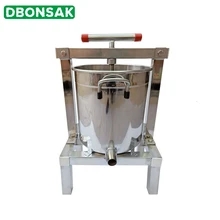 10л из нержавеющей стали медовая машина давления ручной полностью закрытый воск пресс машина соковыжималка сахар машина пчеловодства оборудование
