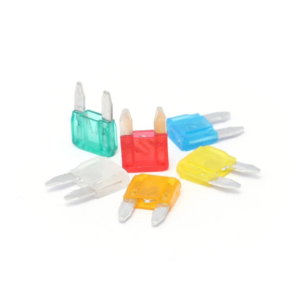Car Fuse Assortment Set 120Pcs/lot 5A 10A 15A 20A 25A 30A AMP Plastic Box car fuses kit